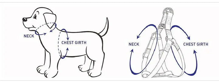 STEP IN HARNESS - BLUE GREY PAWSOME PETS