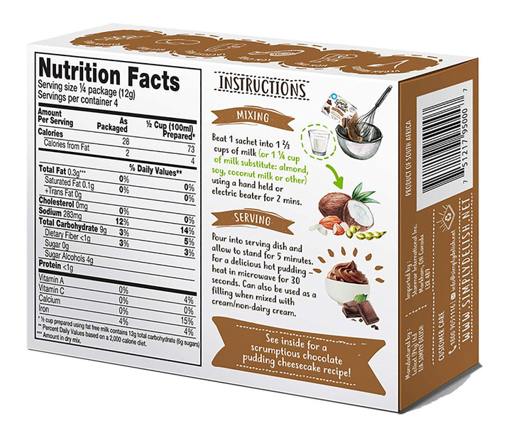 SMPLY DEL CHOC PUDD MIX (6x1.70)-1