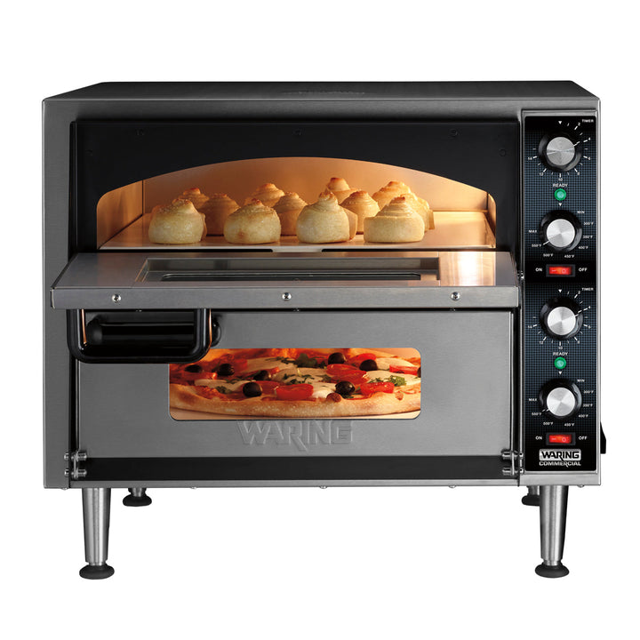 WPO350 Double-Deck Commercial Pizza Oven by Waring Commercial-2