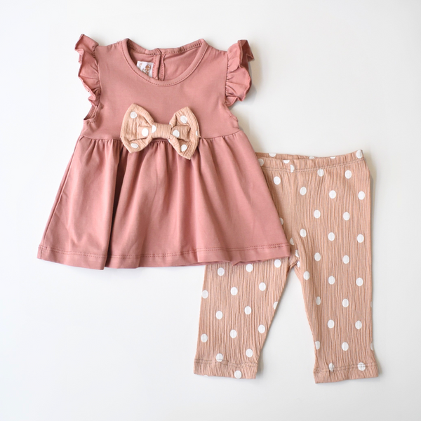 Polka Pretty Girls Casual Set-0