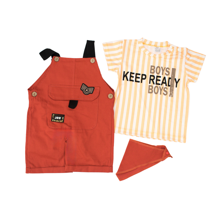 Cowboy Boys Overall Set-4