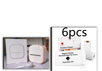 Portable Mini Thermal Label Printer Home Photo Printer Student Wrong Question Printer Bluetooth-compatible Mini Label Printer Price Tag My Store