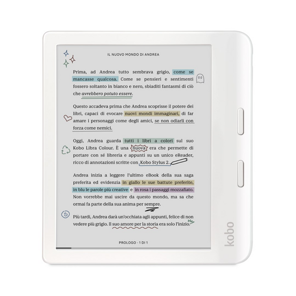 Czytnik Kobo Libra Colour biały (N428-KU-WH-K-CK) (N428-KU-WH-K-CK)-0