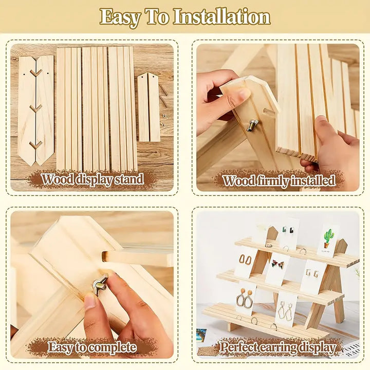 Add a touch of elegance with this handcrafted wooden riser shelf-3