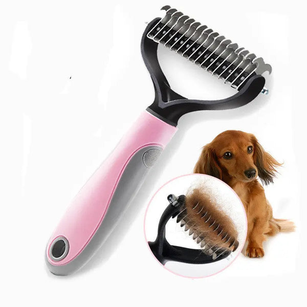 Pet Long-haired Dogknot Comb Double-sided Blade Dog My Store