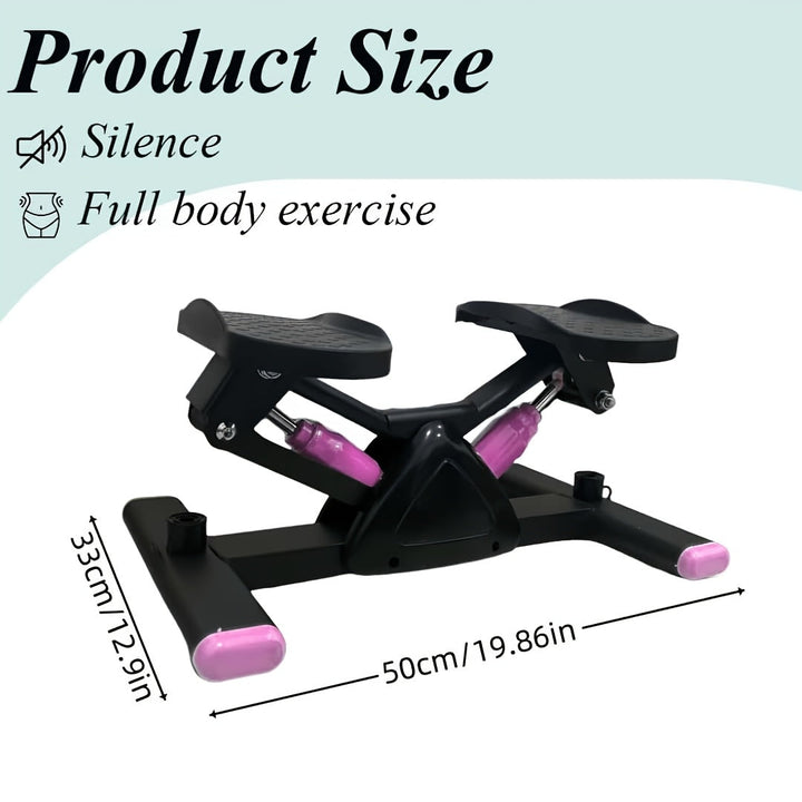 V-Shaped Mini Stepper with Resistance Bands-2
