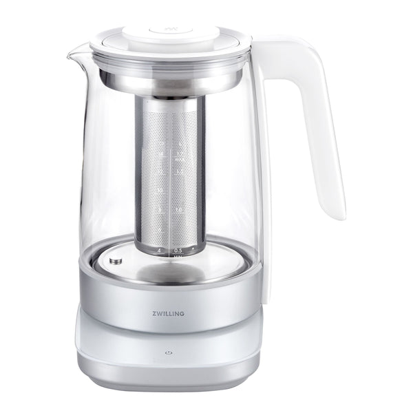ZWILLING Enfinigy 1.7 L Glass Programable Electric Kettle - Silver-0