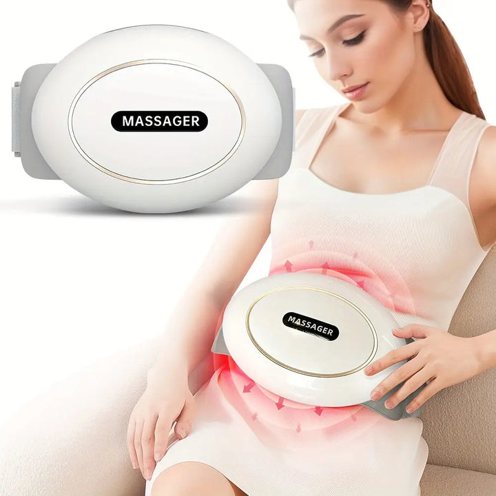 Full Body Massager with Soothing Warm Heat(White)-4