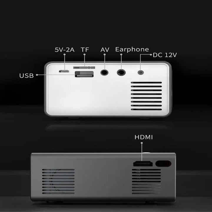 Home Office T300 Projector HD 1080P Miniature Mini Projector My Store