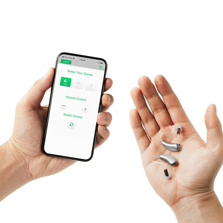V03B Mobile APP Control Bluetooth Hearing Aids-3