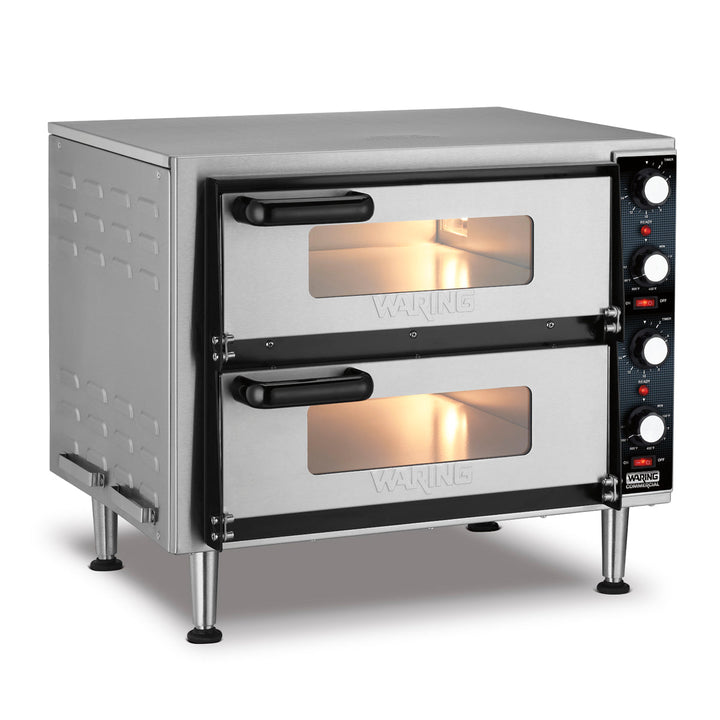 WPO350 Double-Deck Commercial Pizza Oven by Waring Commercial-4