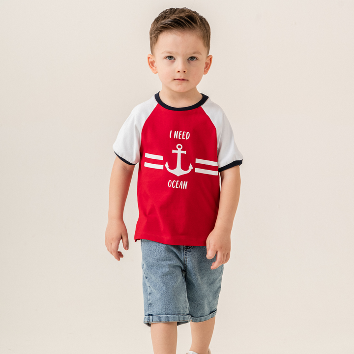 Ocean Anchor Boys Casual Set-4