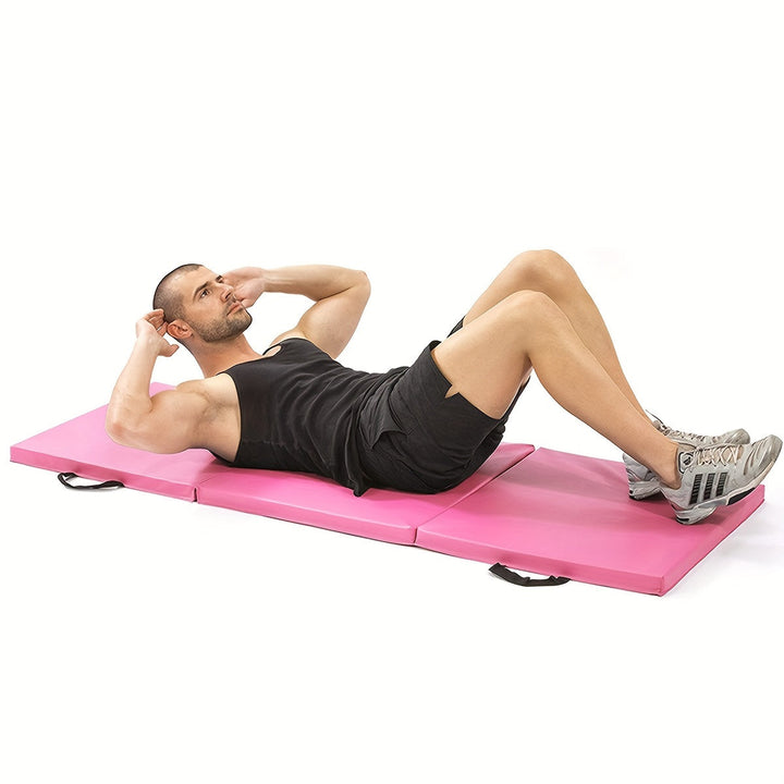 Anti-Tear Folding Barbell Exercise Training Mat-1