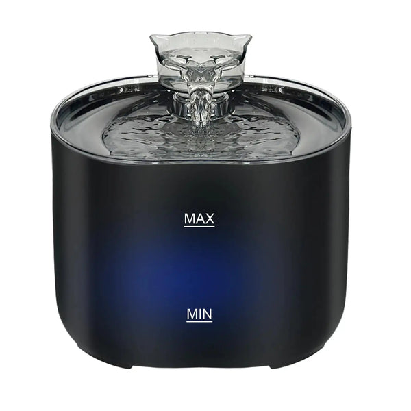 Cat Water Fountain: 2.2L/74oz Cat Fountains Ultra Quiet Pet Fountains with Cat-Shaped Spout Pet Water Fountain in LED Light Water Fountains for Cats Indoor-Cat Drinking Dispenser My Store