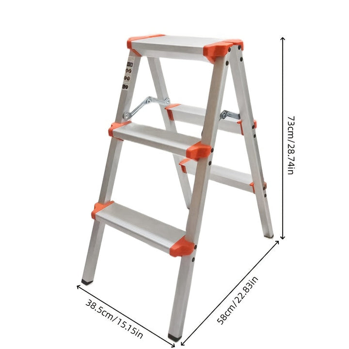 Aluminum Folding Step Stool Heavy Duty (3-Step)-1