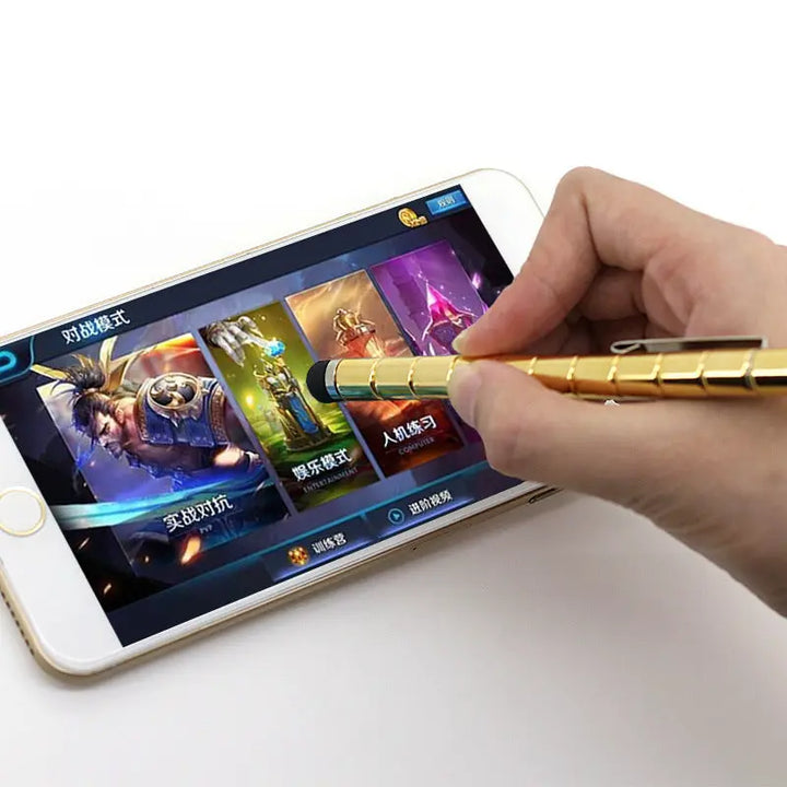 Stress Reducer Relief Toys Gift Box funny black golden kits Fidget magnetic polar pen with stylus ball pen My Store