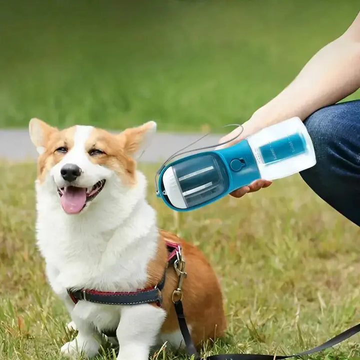 Dog Water Cup Drinking Food Garbage Bag Three-in-one Portable Small Multi-functional Pet Cups Pets Supplies My Store