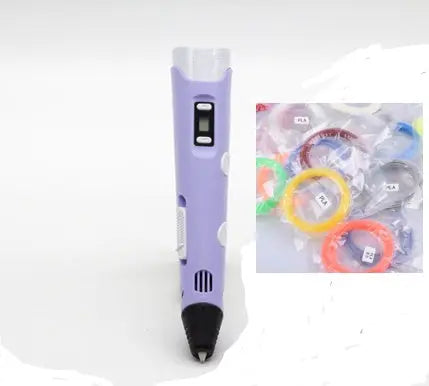 3D print pen 3D pen two generation graffiti 3D stereoscopic paintbrush children puzzle painting toys My Store