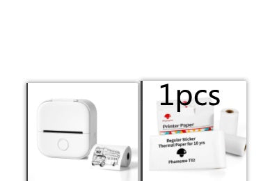 Portable Mini Thermal Label Printer Home Photo Printer Student Wrong Question Printer Bluetooth-compatible Mini Label Printer Price Tag My Store