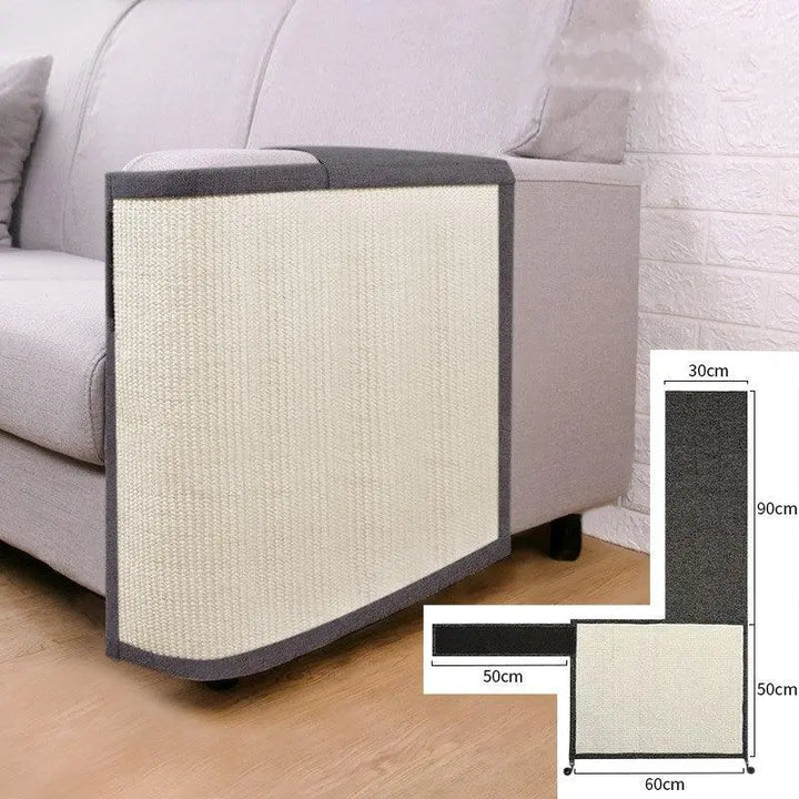 Ultimate Cat Scratch Defender: Premium Sofa Cover With Anti-Scratch Technology Dog Hugs Cat