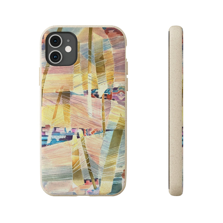 Biodegradable Phone Case with 'Loom Series' Abstract Original Artwork by Barbara Cleary-21