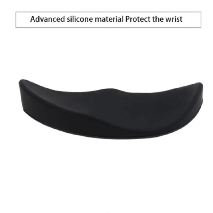 Ergonomic Mouse Wrist Rest Mouse Pads Silicon Gel Non-Slip Streamline Wrist Rest Support Mat Computer Mouse Pad For Office Gaming PC Accessories My Store