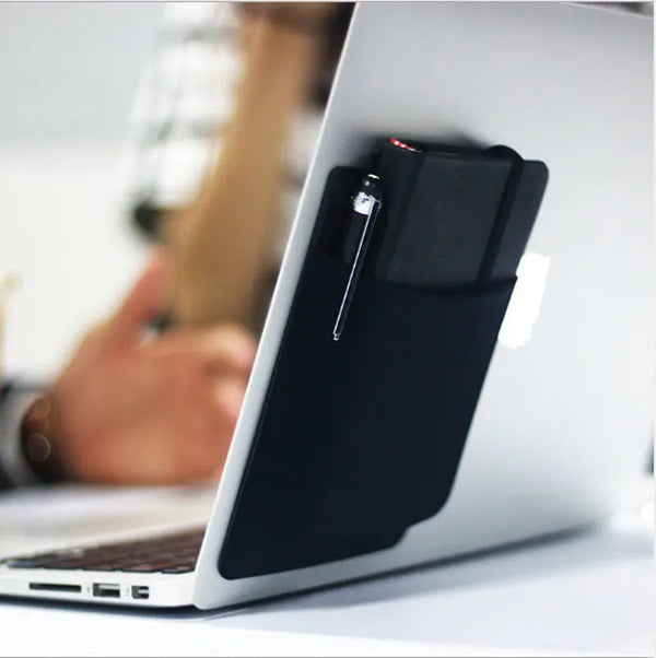 Adhesive Laptop Back Storage Bag Laptop Organizer My Store