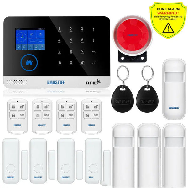 Smart Wireless GSM Store Door And Window Anti-theft Alarm My Store
