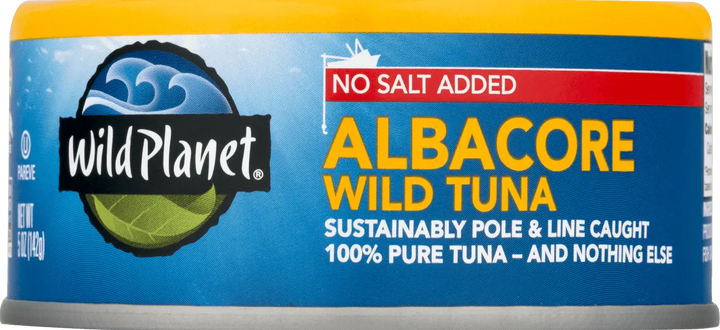Wild Planet Wild Albacore Tuna Low Mercury N/ (12x5 Oz)-5