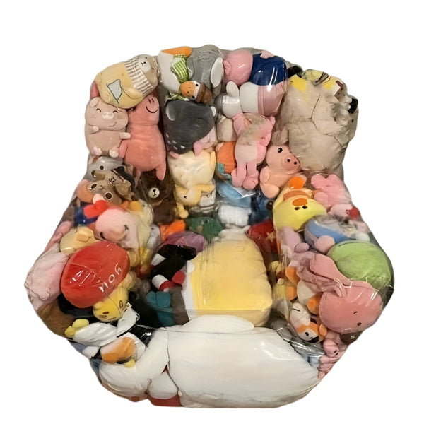 Transparent Sofa Toy Storage Seat Organizer-0