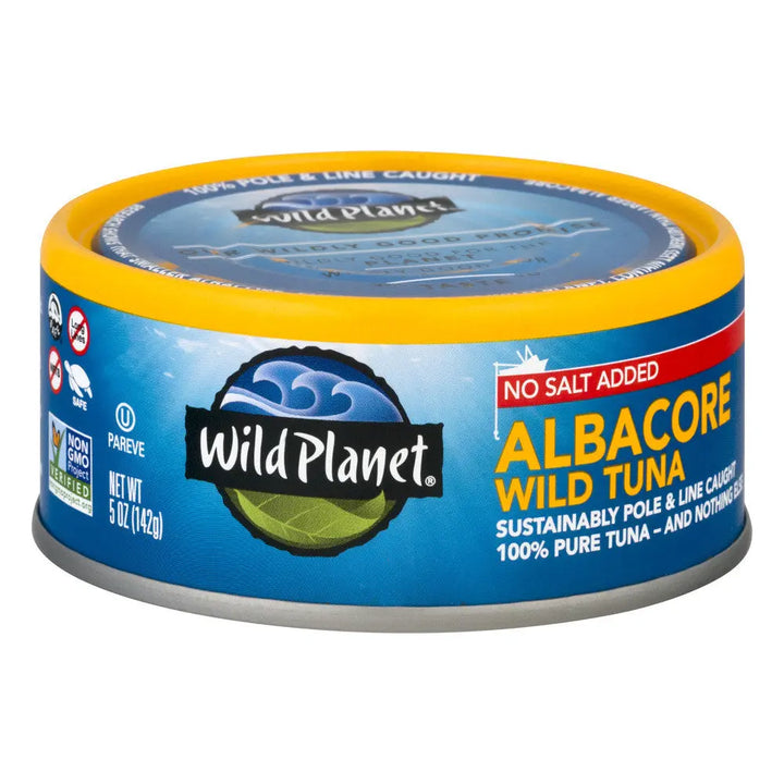 Wild Planet Wild Albacore Tuna Low Mercury N/ (12x5 Oz)-6