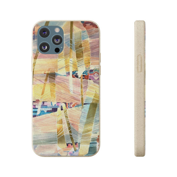 Biodegradable Phone Case with 'Loom Series' Abstract Original Artwork by Barbara Cleary-20