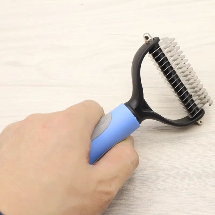 Pet Long-haired Dogknot Comb Double-sided Blade Dog My Store