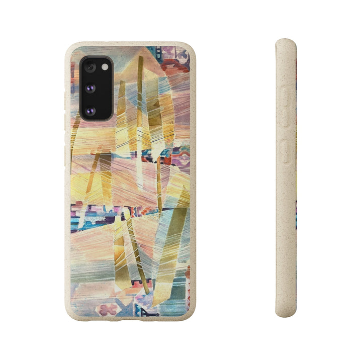 Biodegradable Phone Case with 'Loom Series' Abstract Original Artwork by Barbara Cleary-2