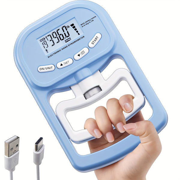 Digital Grip Strength Tester LCD Hand Trainer-0