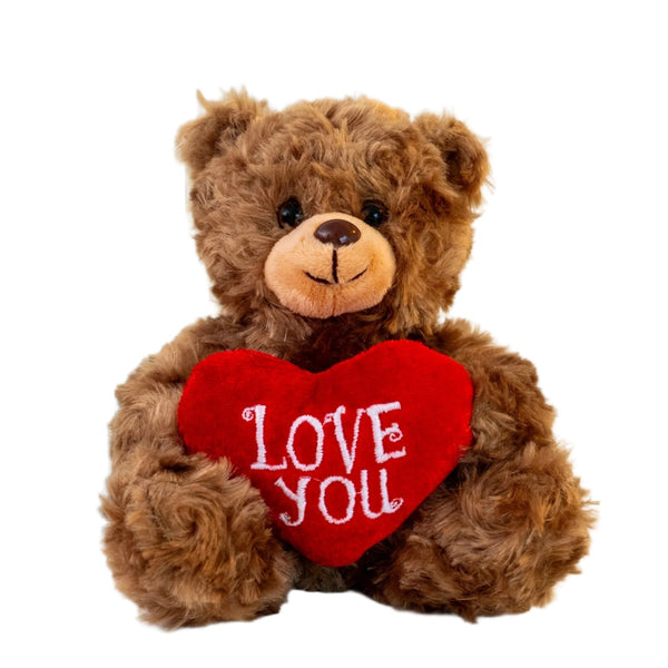 Valentine's 'Love You' Plush Bear-0