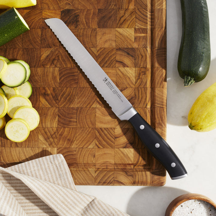 HENCKELS Forged Accent 8 inch Bread Knife, Black-2