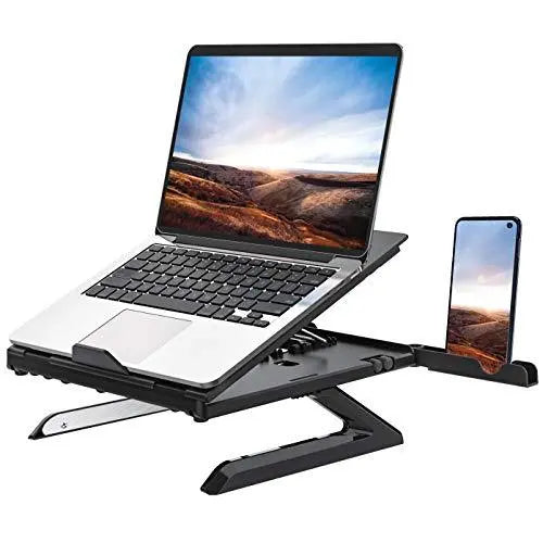 New Laptop Stand Multifunctional Folding Lift Portable Laptop Stand Monitor Increase Rack Aluminum Alloy Base My Store