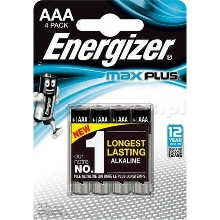 Batteries Energizer Max Plus AAA 1,5 V (4 Units)-0
