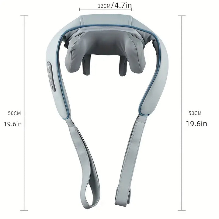 Rechargeable Shiatsu Neck Massager Pillow-4