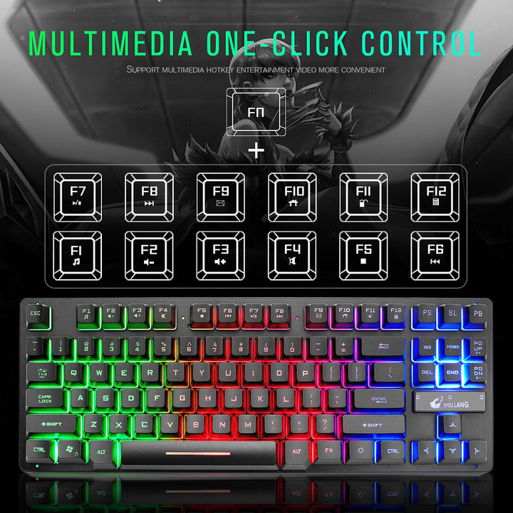 Electronic Games Mechanical Keyboard Notebook Keyboard My Store