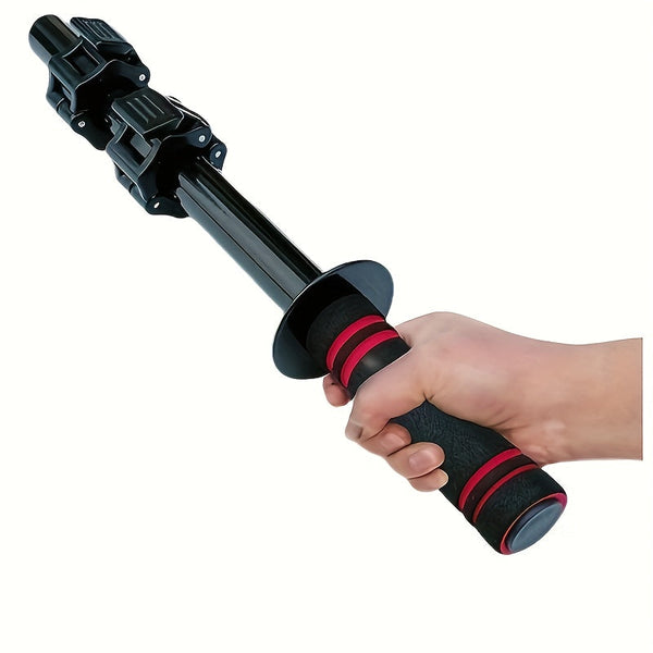 Adjustable Dumbbell Handles for Arm & Forearm Strength Training(Black)-0