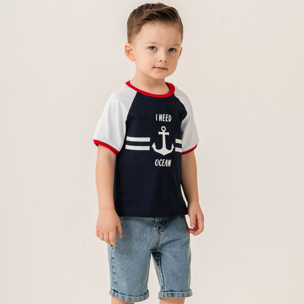 Ocean Anchor Boys Casual Set-0