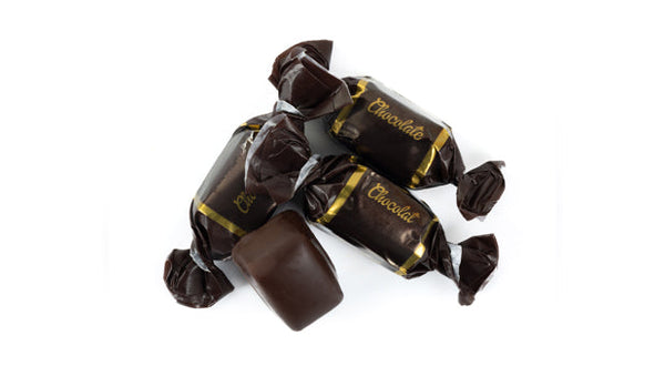 Waterbridge Dark Chocolate Covered Soft Toffee - Individually Wrapped - 13 LB Box - Premium Candies & Gummies-0