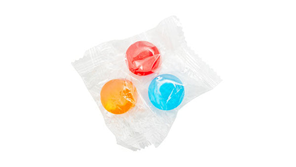 No Sugar Added Assorted Fruit Mix Candies - Individually Wrapped - 11 LB Box - Premium Candies & Gummies-0