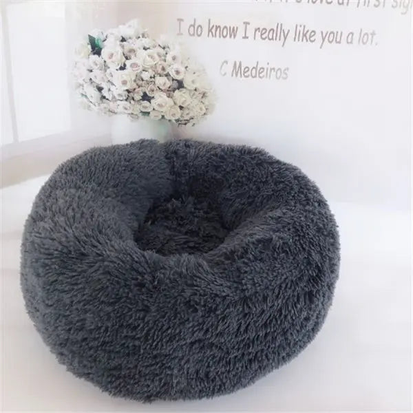 Round Long Hairy Autumn And Winter Nest Pad Cat Mattress My Store