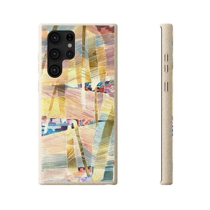 Biodegradable Phone Case with 'Loom Series' Abstract Original Artwork by Barbara Cleary-35