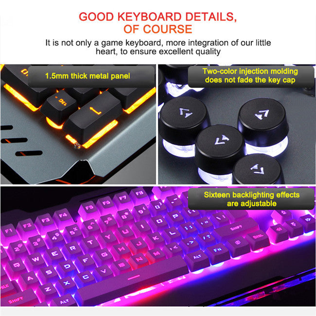 Gaming wired mechanical keyboard My Store
