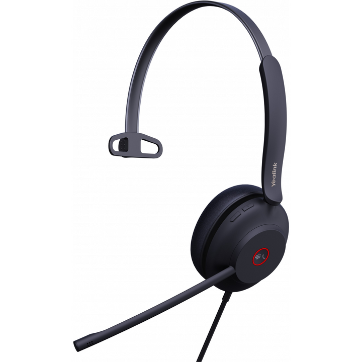 Sluchátka přes uši Yealink UH37 Mono Teams USB-C/A (1308142)-0