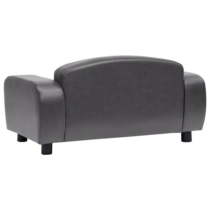vidaXL Dog Sofa Dog Bed Foam Pet Puppy Couch with Washable Cover Faux Leather VidaXL